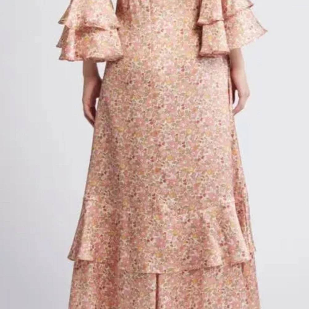 Liberty silk gala gown Size Medium Blush - Picture 5 of 5